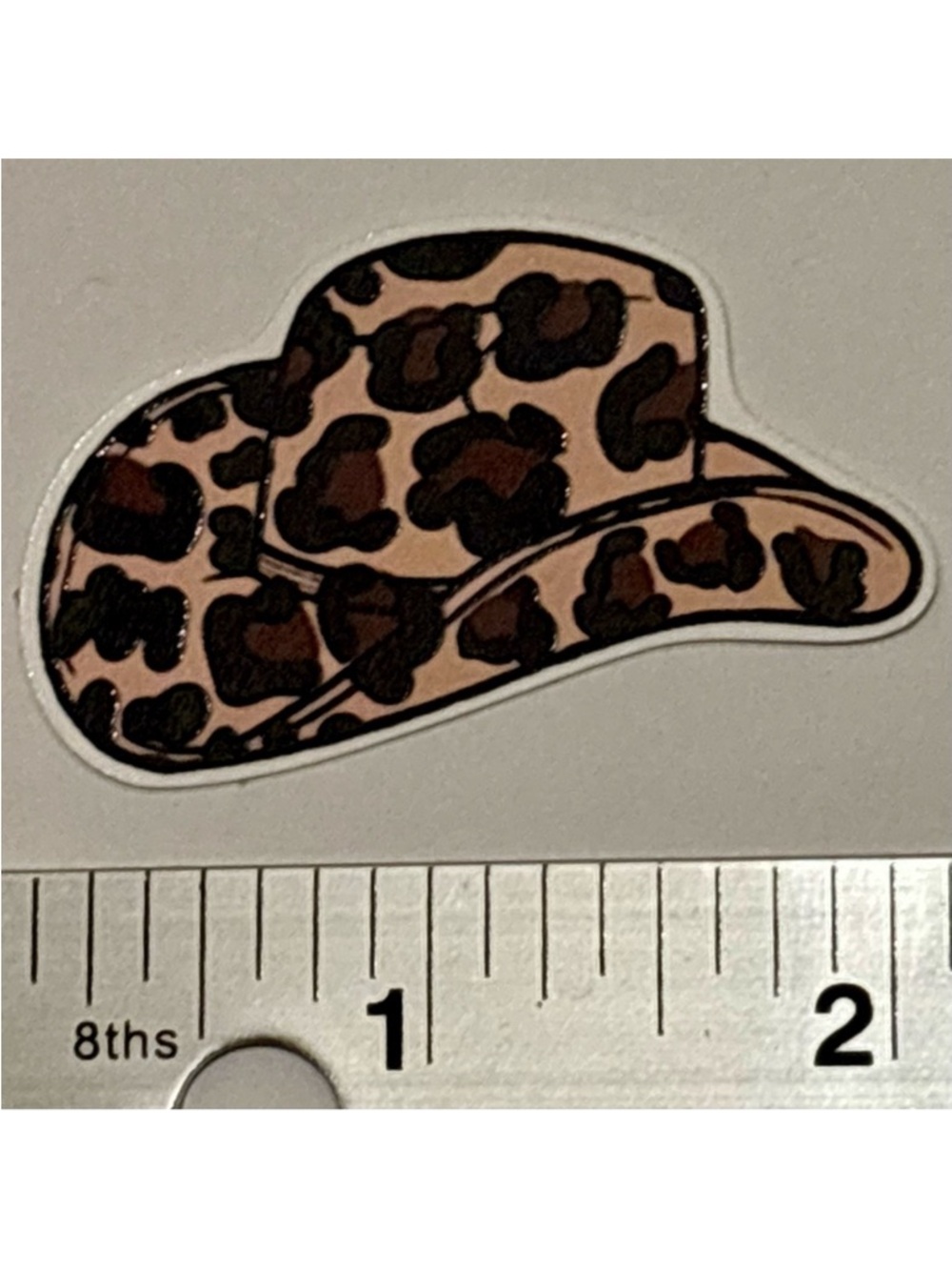 10/$10 Cowgirl Hat Aesthetic Sticker Waterproof Vinyl Water Bottle Laptop Crafts